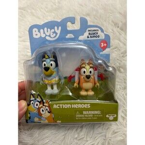 Bluey Action Heroes Karate Bluey Jet Pack Bingo Toys New